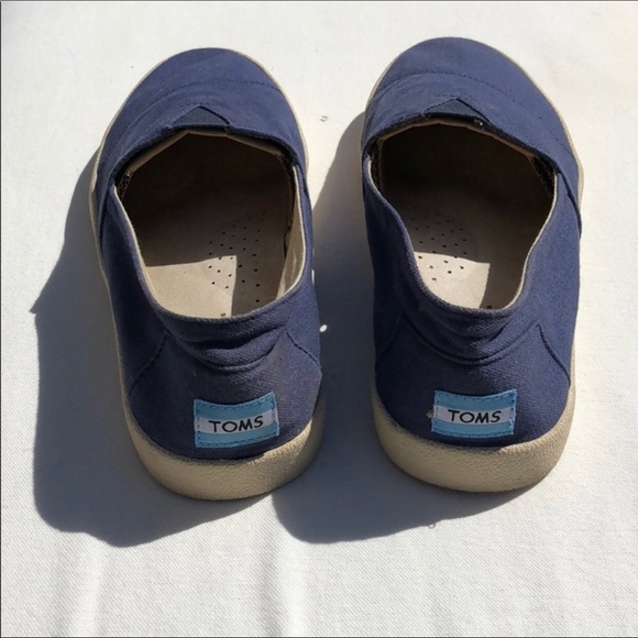 Navy Toms Men’s Size 9 - Picture 3 of 4